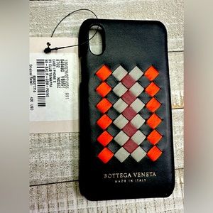 Bottega Veneta Leather Phone Case IPhone X